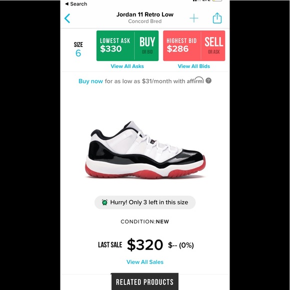 Air Jordan 11 Low GS “Concord Bred”